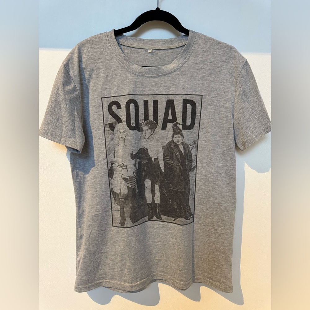 Hocus Pocus Gray Graphic T-Shirt